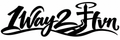 1 Way 2 Hvn Vinyl Decal – Christian Faith Design | White 6 × 2 Inch
