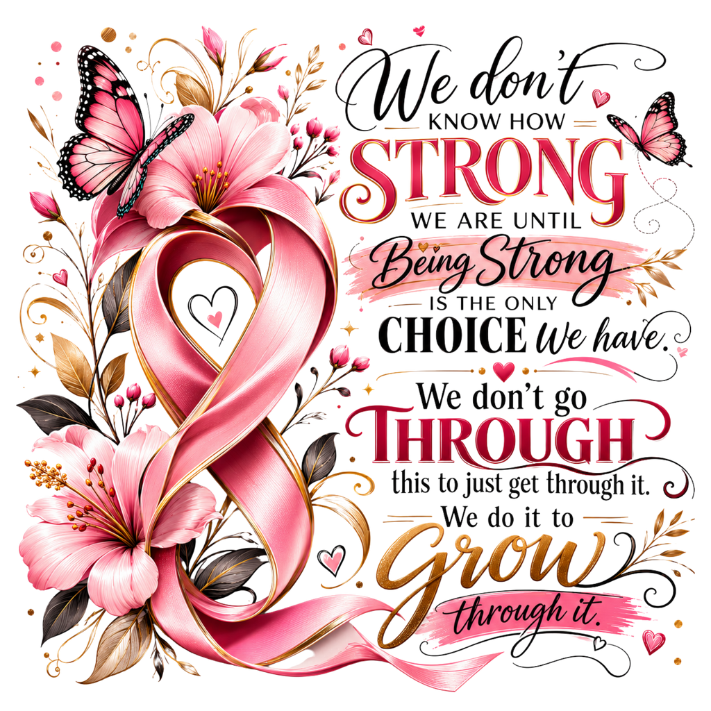 We Don't Know How Strong We Are T-Shirt – Inspirational DTF Print