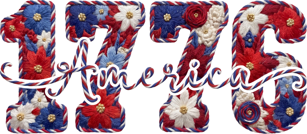 America 1776 T-Shirt – Patriotic USA Freedom DTF Print