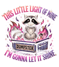 "This Little Light of Mine" Raccoon Dumpster T-Shirt – DTF Print