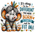 Born to Stand Out T-Shirt – Inspirational Confidence DTF Print