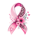 Breast Cancer Bow T-Shirt – Pink Ribbon Awareness DTF Print