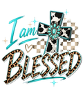 Blessed Cross T-Shirt – Christian Faith DTF Print