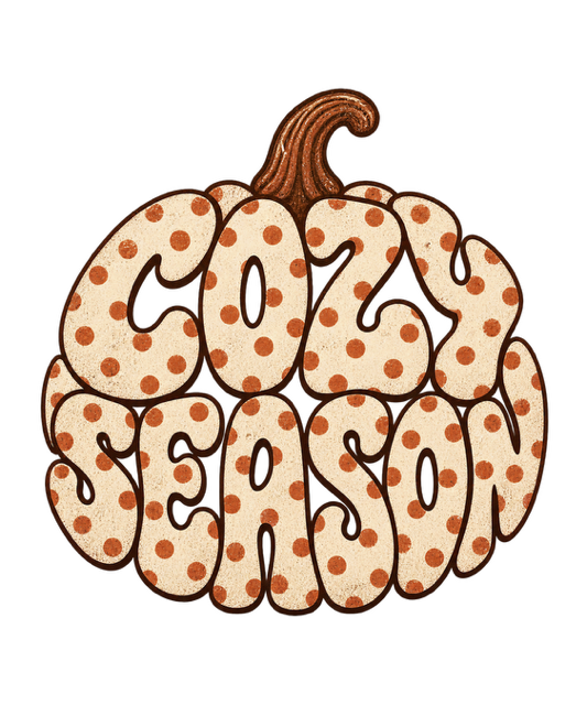 Cozy Season Pumpkin T-Shirt – Fall Autumn DTF Print