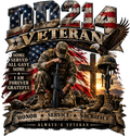 DD214 Veteran T-Shirt – Proud Veteran Graphic | DTF Print