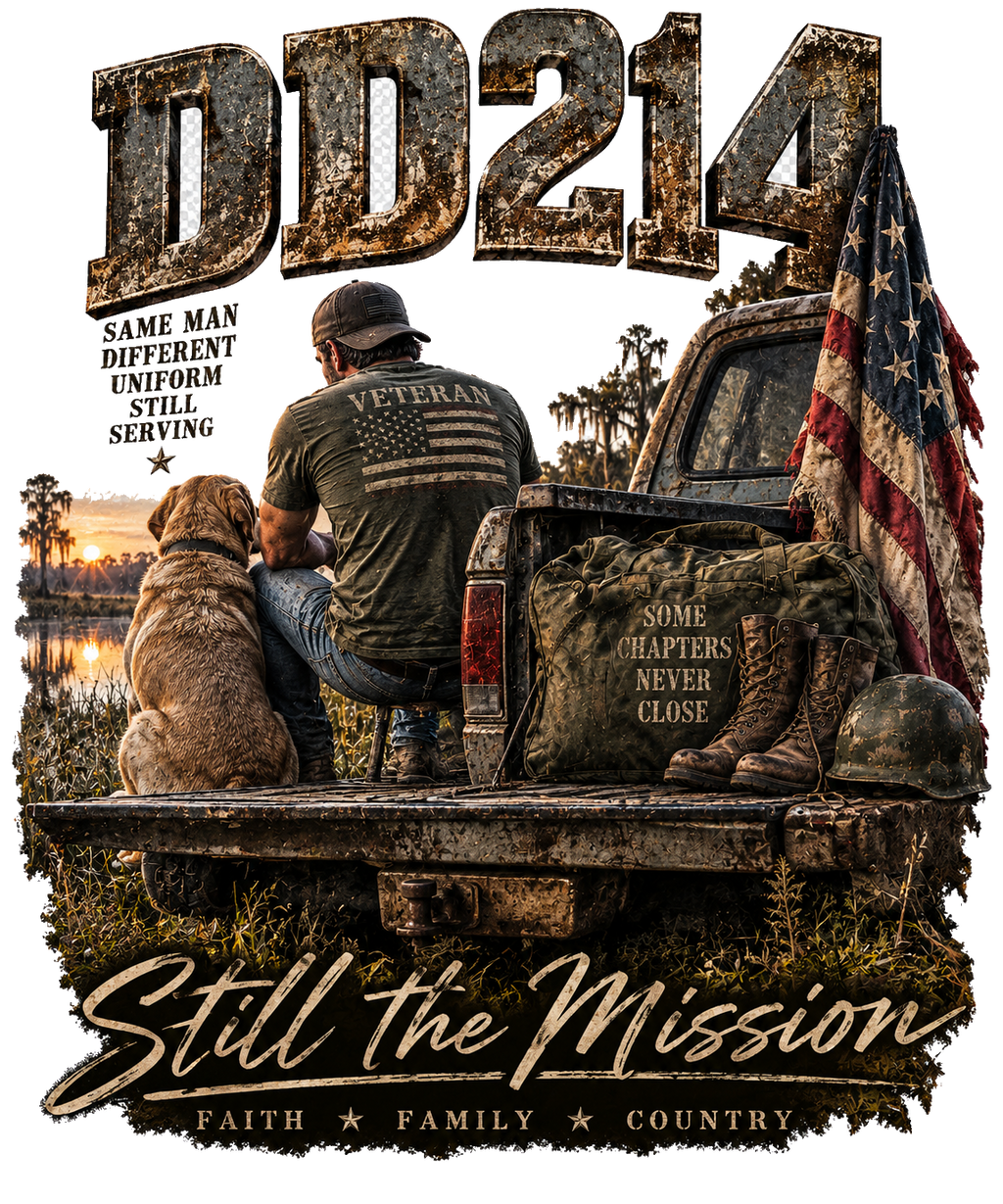 DD214 Veteran T-Shirt – Military Service Tribute | DTF Print
