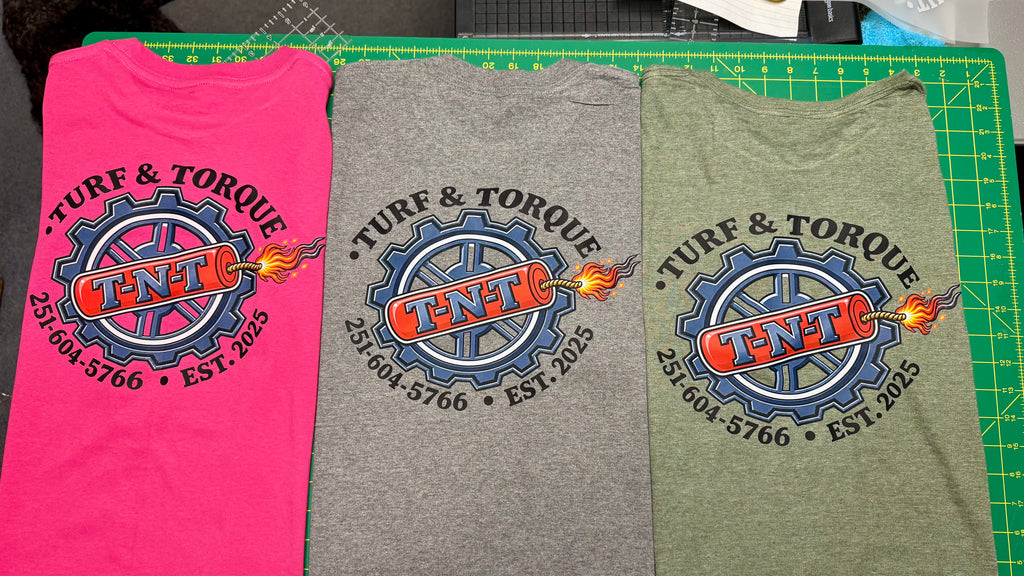 DTF Apparel, custom designs, and logos