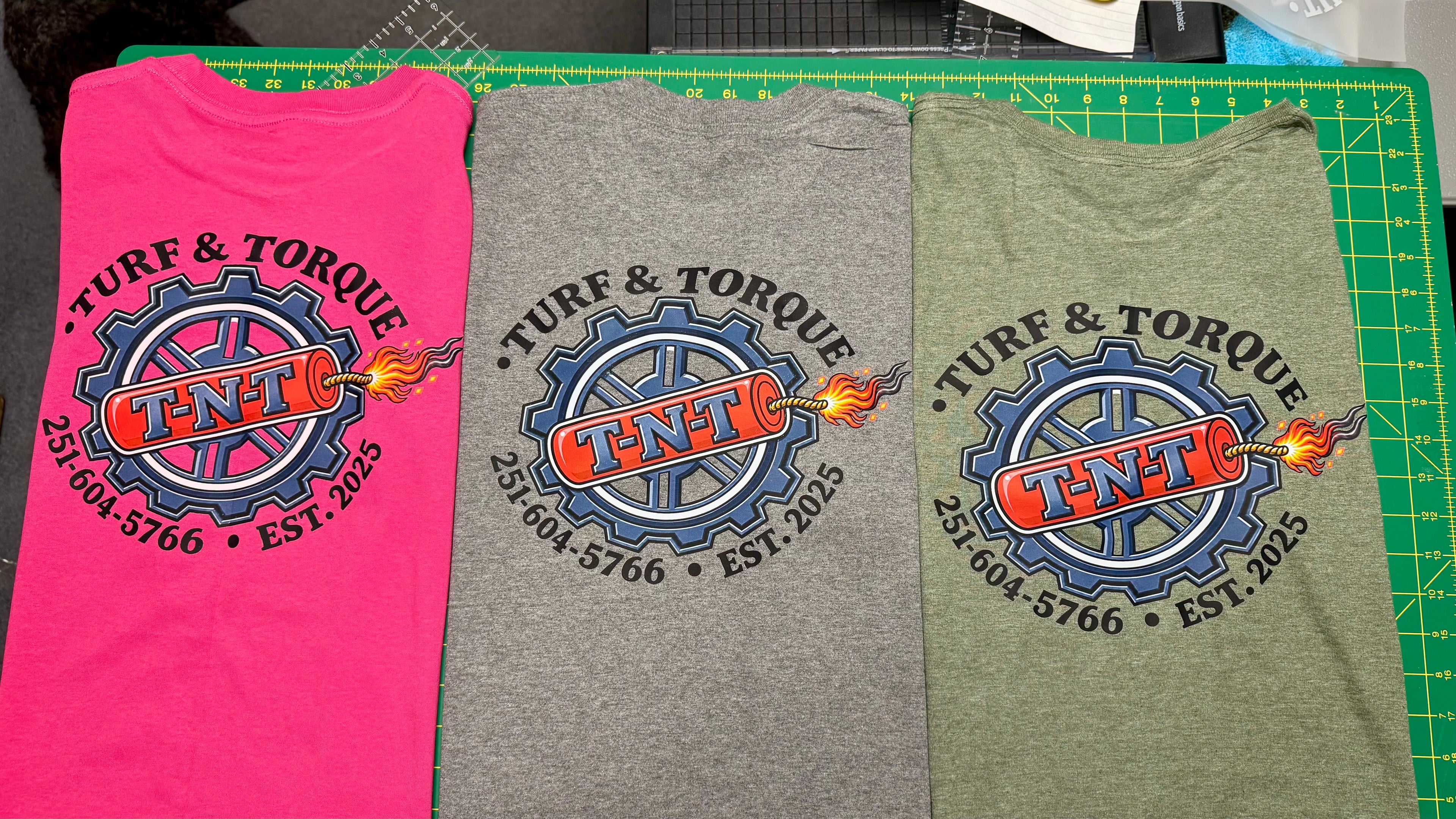 DTF Apparel, custom designs, and logos