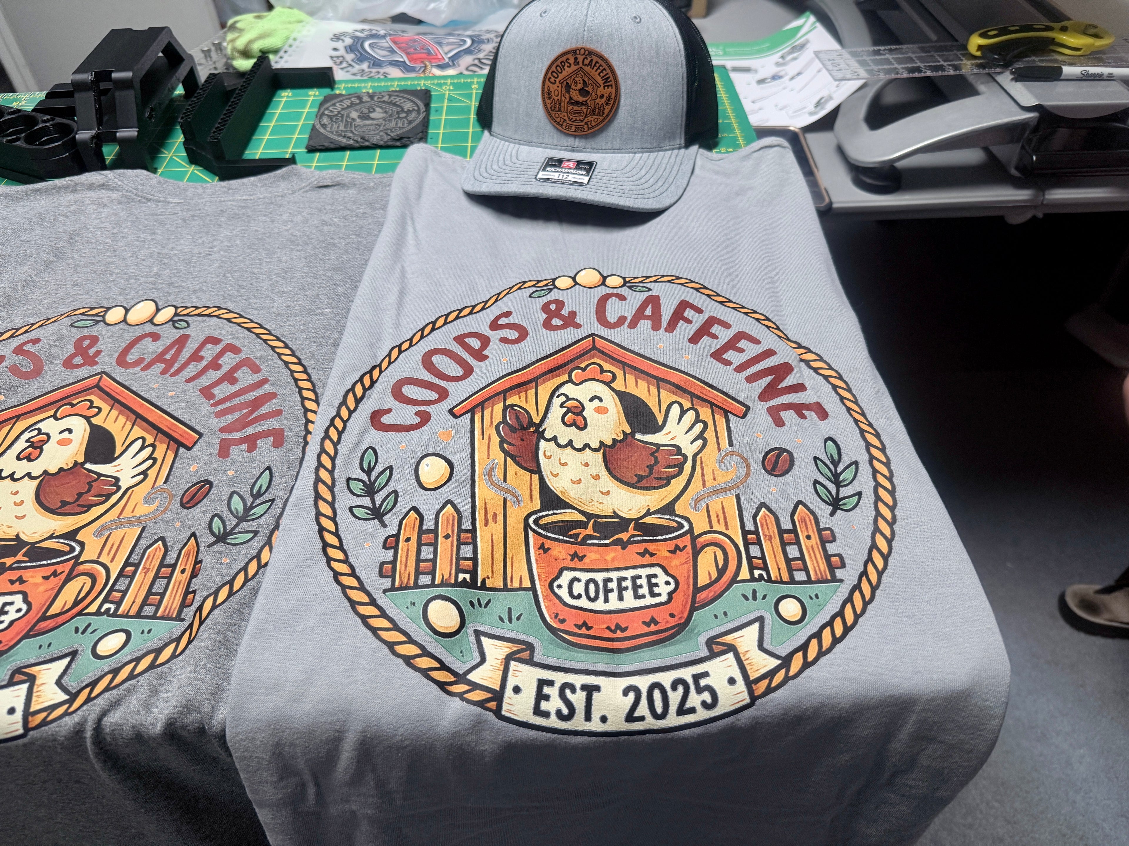 DTF Apparel, custom designs, and logos