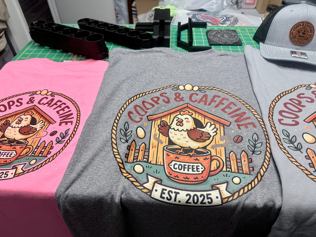 DTF Apparel, custom designs, and logos