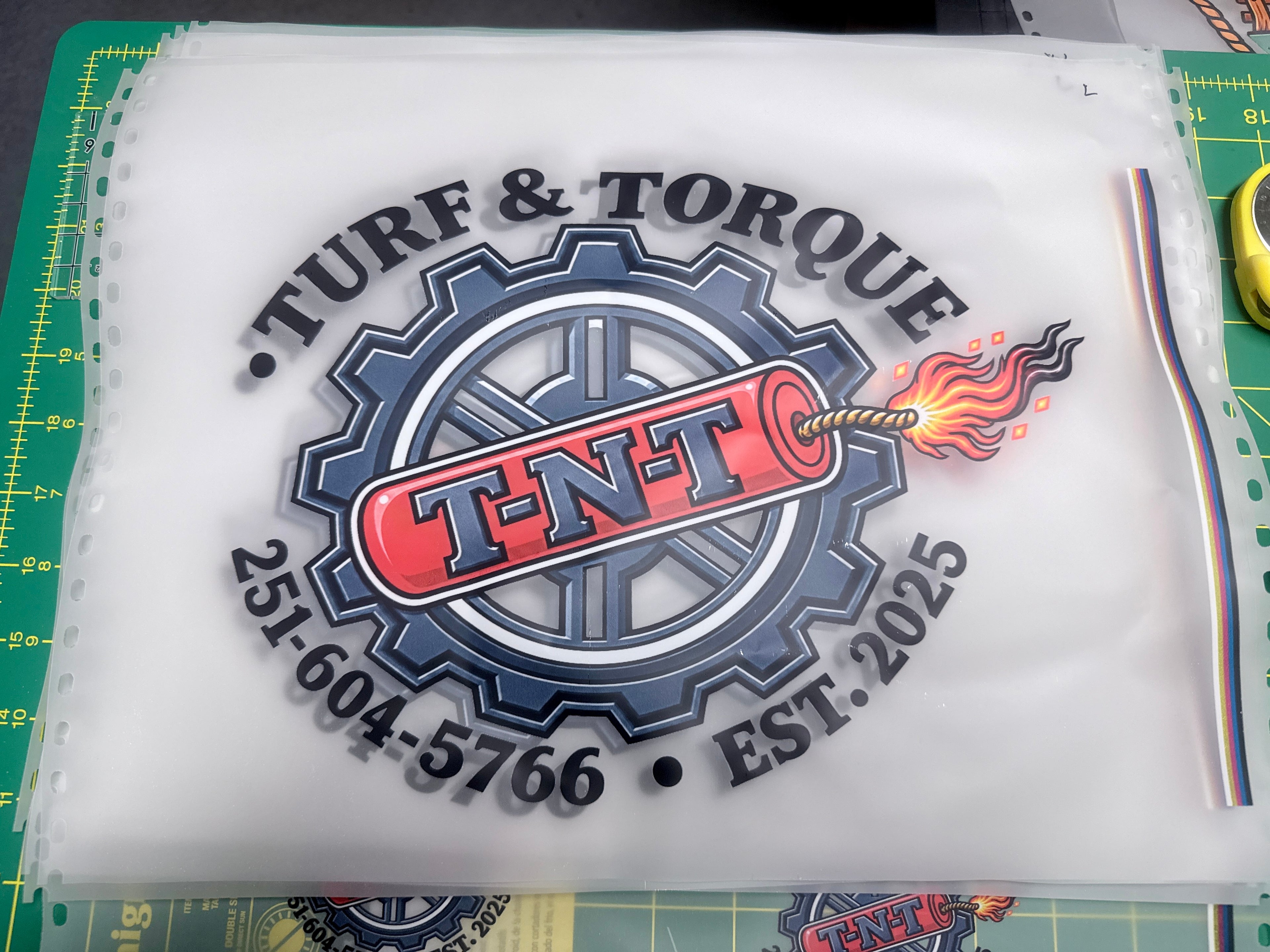 DTF Apparel, custom designs, and logos