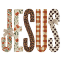Jesus Fall T-Shirt – Christian Autumn Faith DTF Print