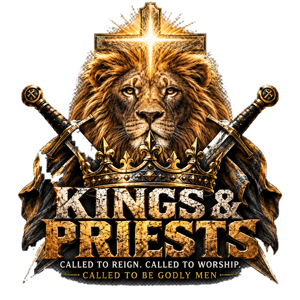 Kings & Priests T-Shirt – Called to Reign, Called to Worship – DTF Print