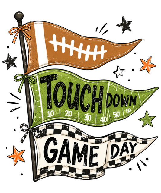 Game Day Banner T-Shirt – Sports Fan DTF Print