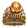 Faith Is The Currency Of Heaven T-Shirt – Christian Faith Tee for Men & Women | DTF Print