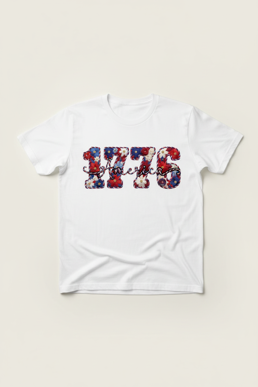 America 1776 Flat Lay