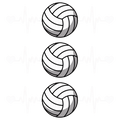 Volleyball T-Shirt – Volleyball Player and Fan DTF Print