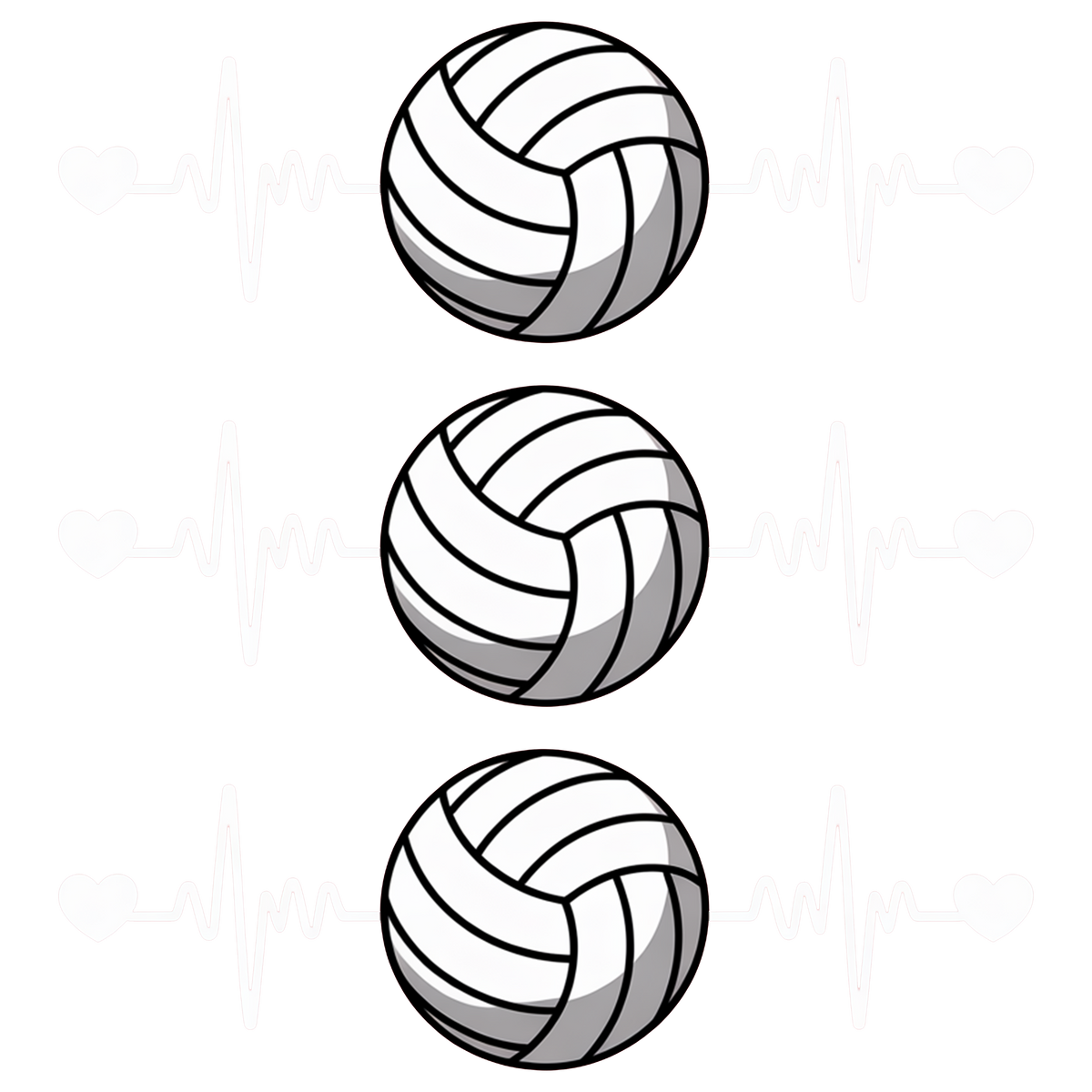 Volleyball T-Shirt – Volleyball Player and Fan DTF Print