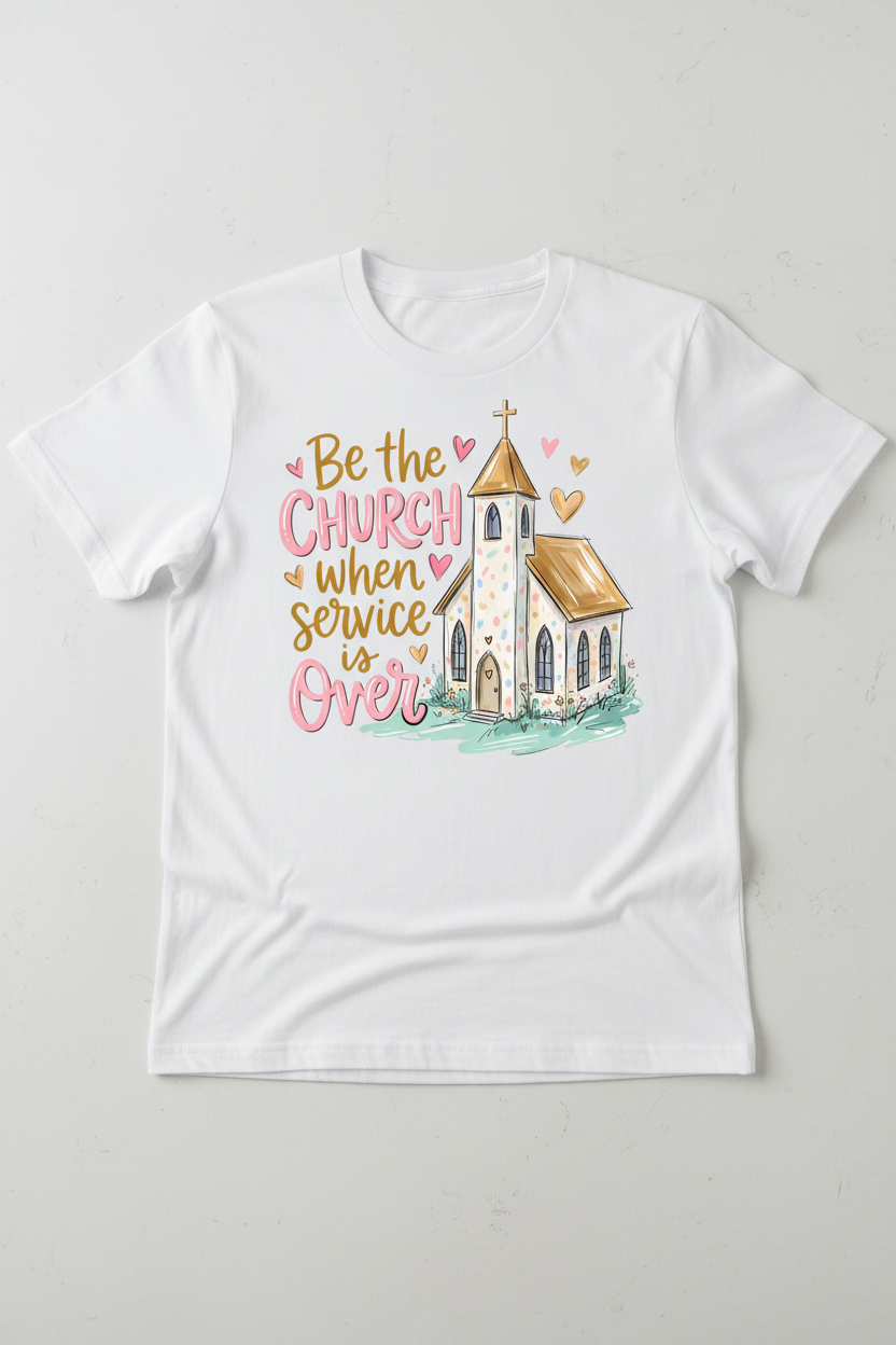 Be the Church Flat Lay