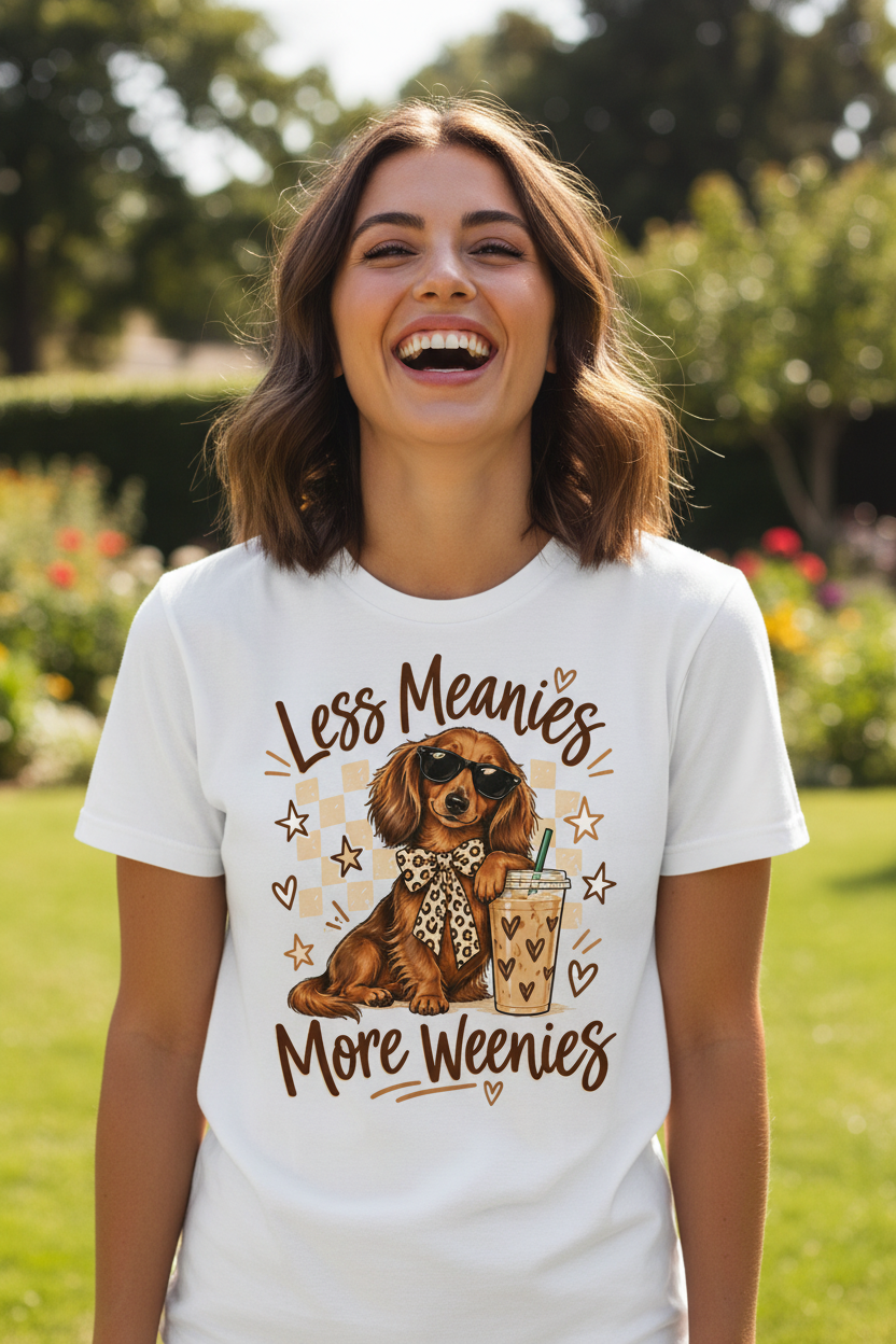Dachshund T-Shirt Lifestyle Mockup