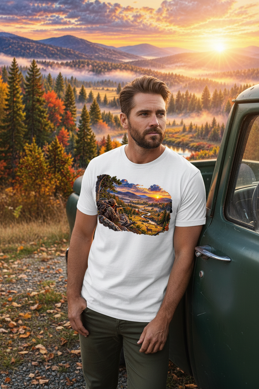 Deer Hunting Lifestyle Mockup
