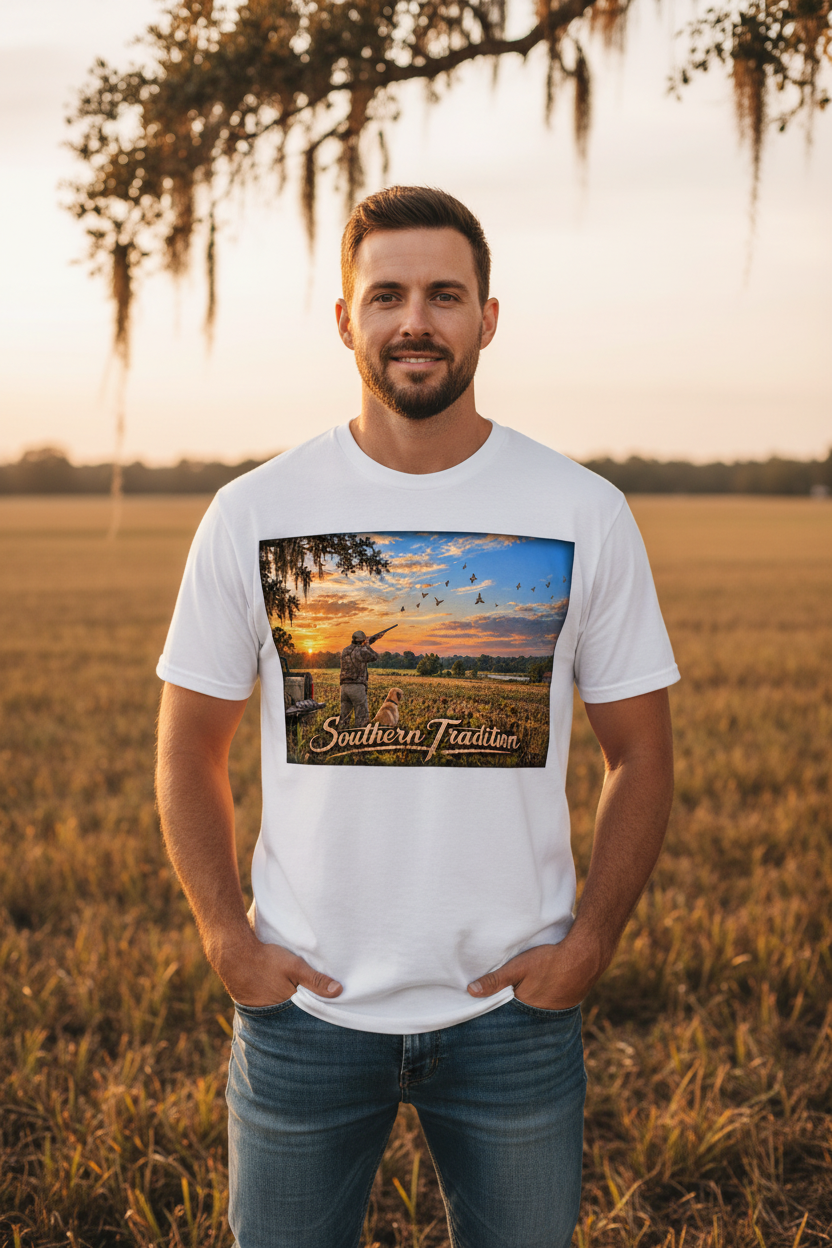 Dove Hunting Lifestyle Mockup