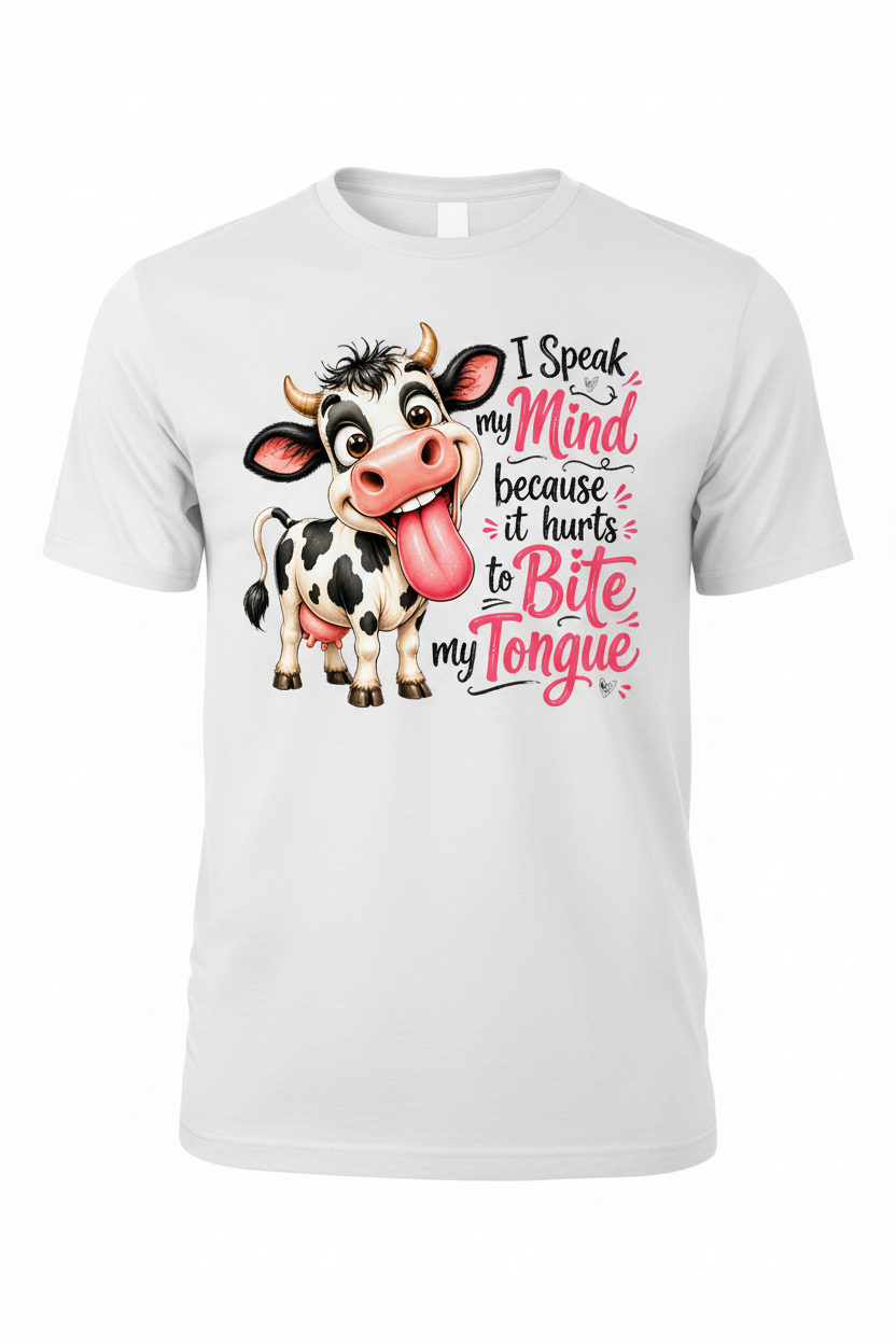 Funny Cow Ghost Mannequin