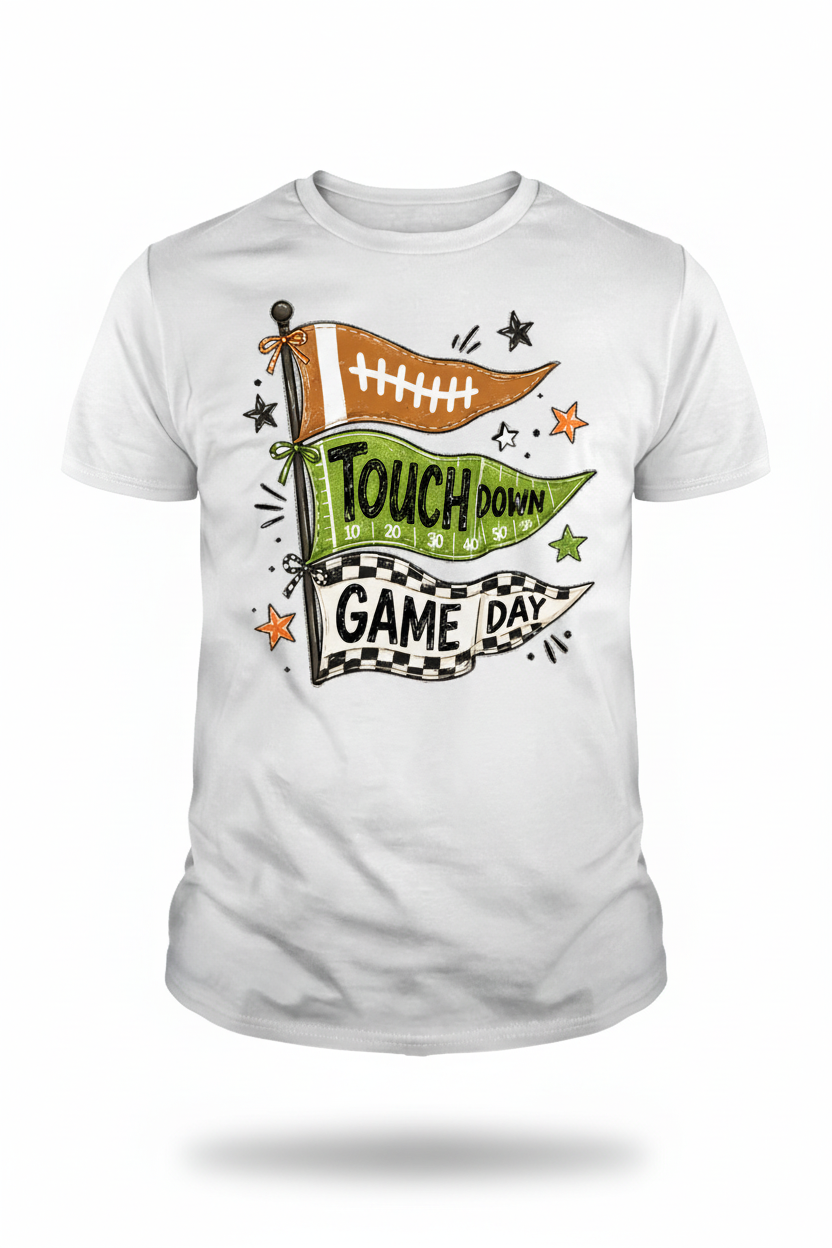 Game Day Banner Ghost Mannequin
