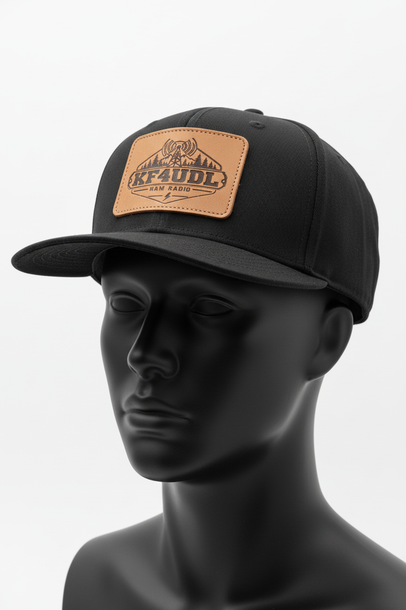 Ham Radio Hat Angled View