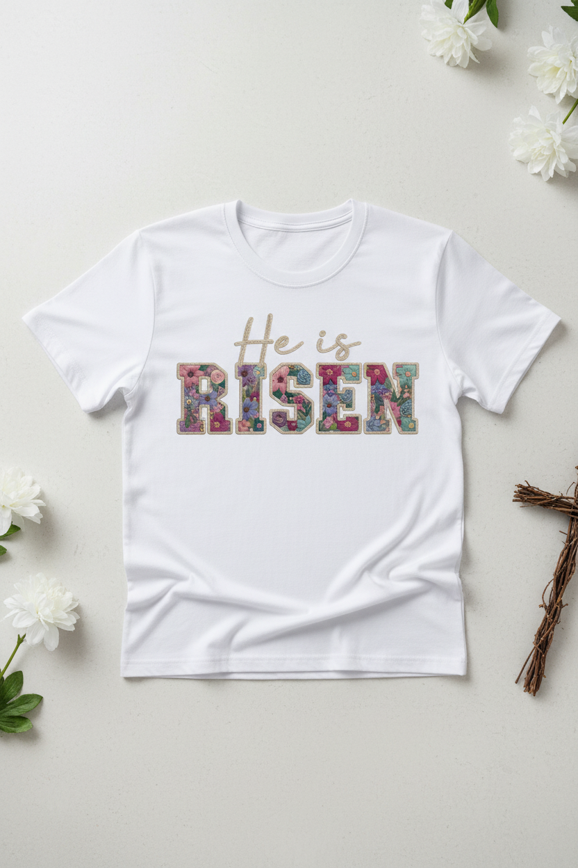 He Is Risen Flat Lay