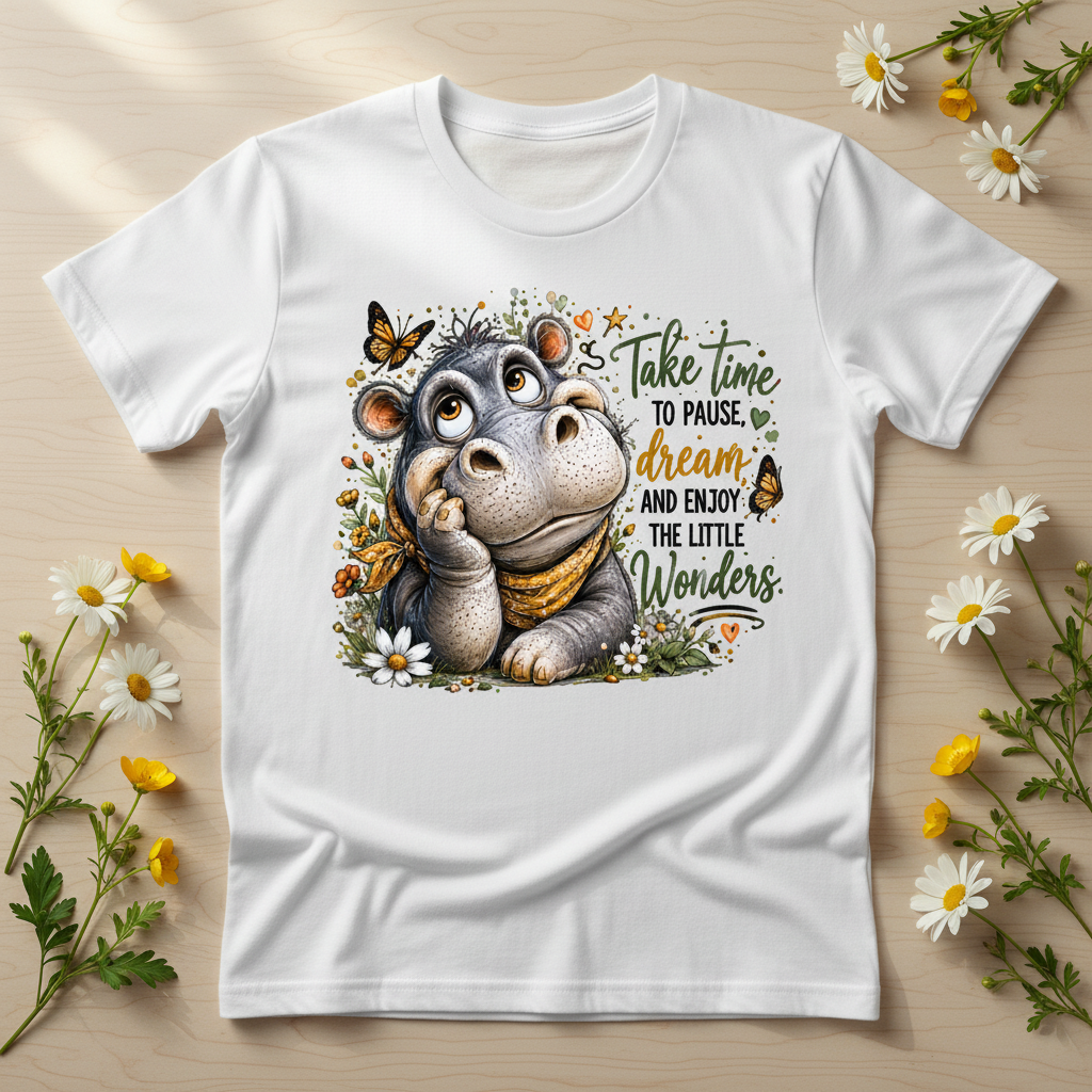 Hippo Flat Lay