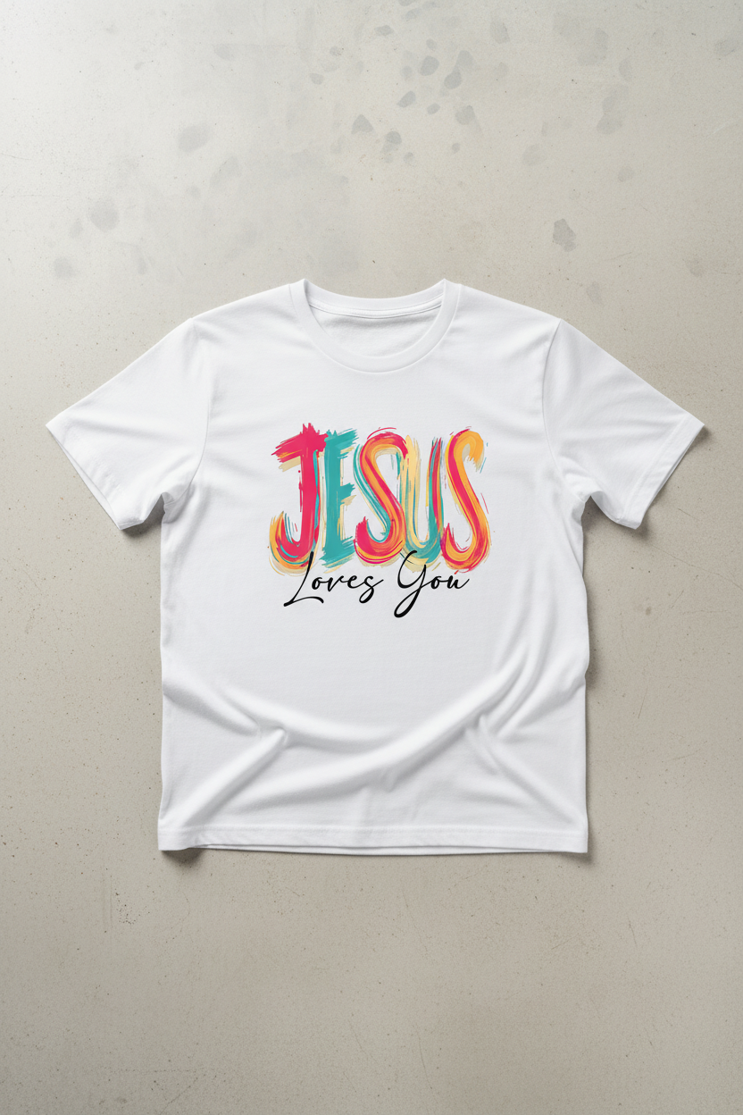 Jesus Loves You Flat Lay
