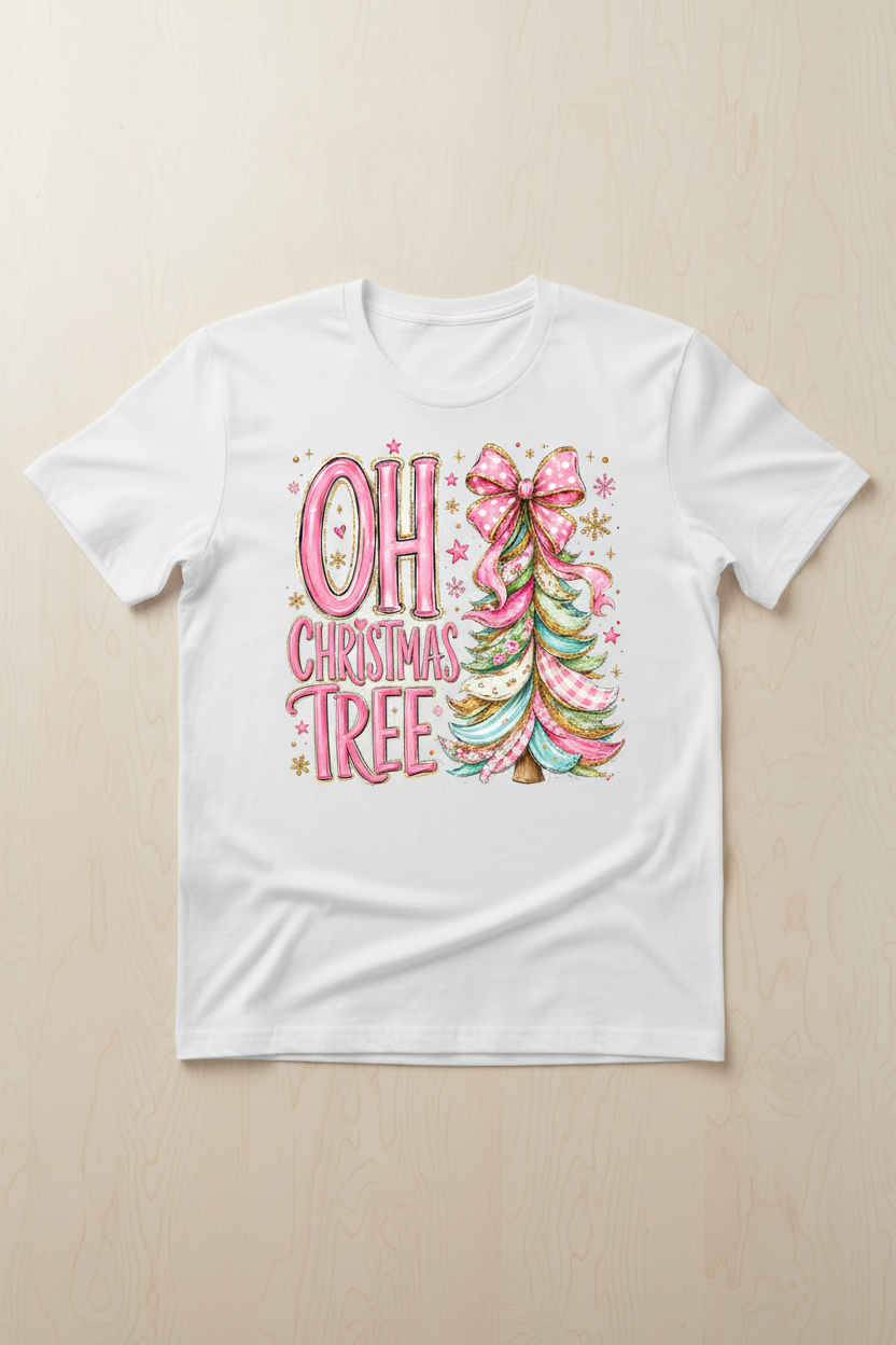 Oh Christmas Tree Flat Lay