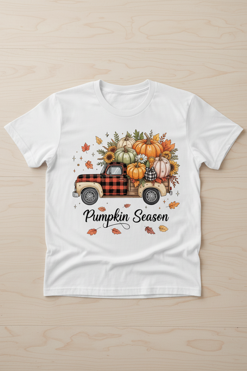 Pumpkin Season Flat Lay