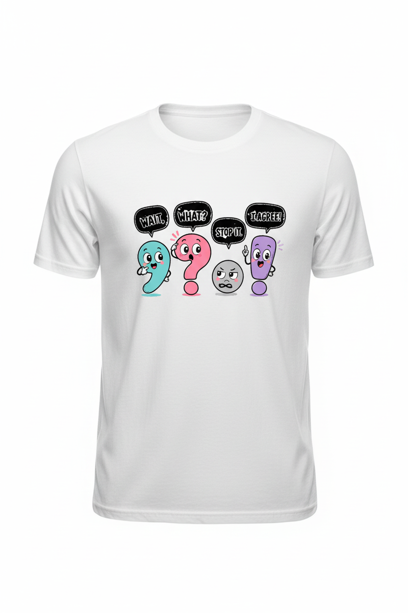 Punctuation Marks Ghost Mannequin