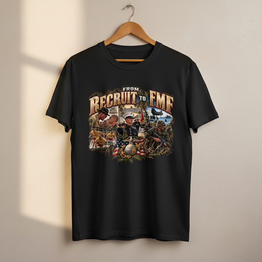 Recruit to FMF, black on hanger