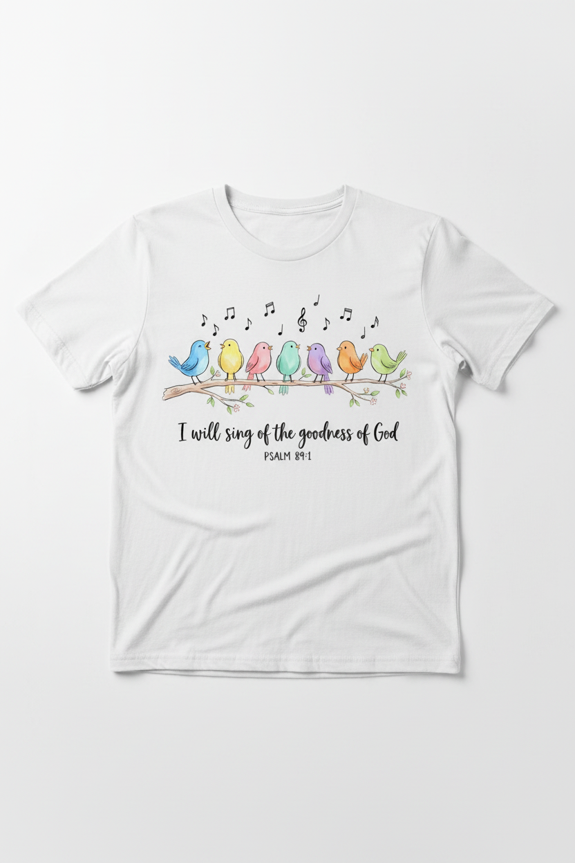 Sing Goodness Flat Lay