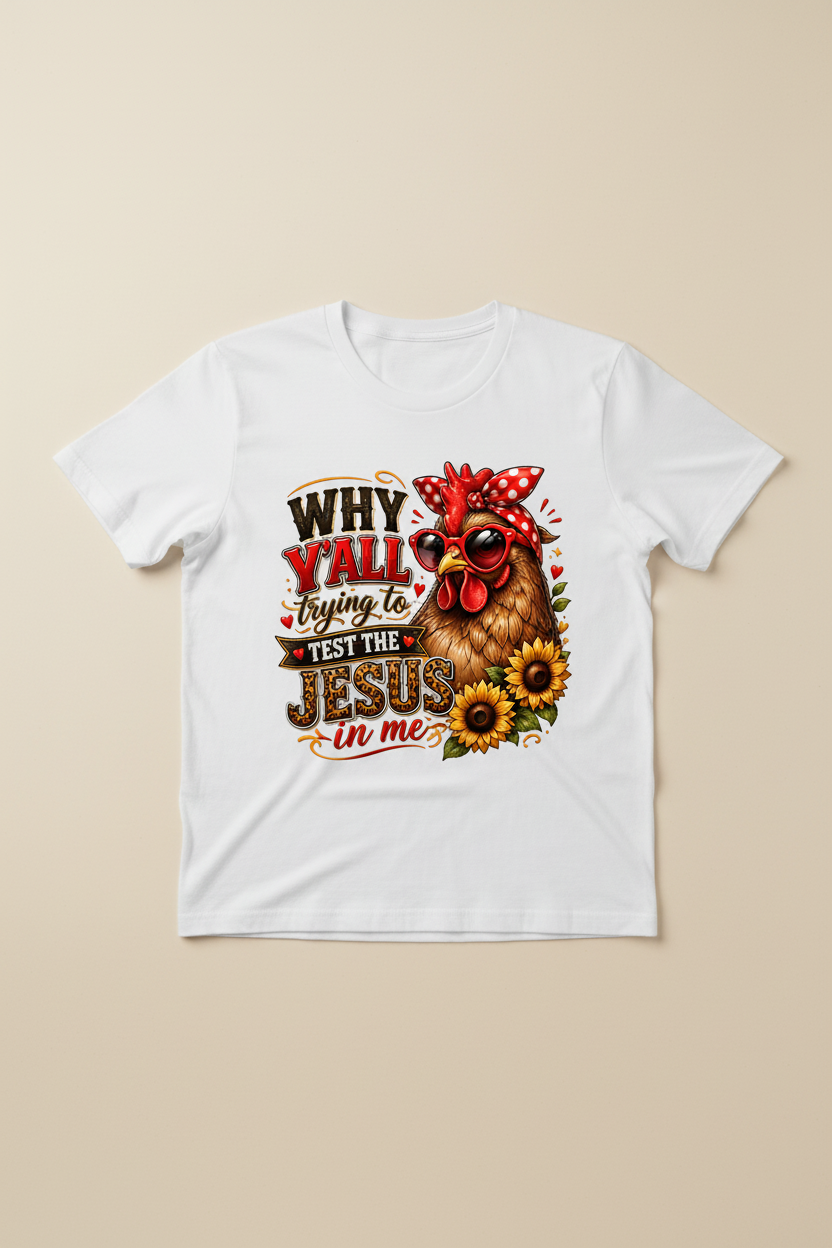 Test Jesus Flat Lay