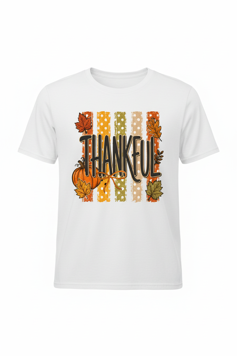 Thankful Pumpkin Ghost Mannequin