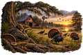 Turkey Hunting T-Shirt – Spring Gobbler Hunter DTF Print
