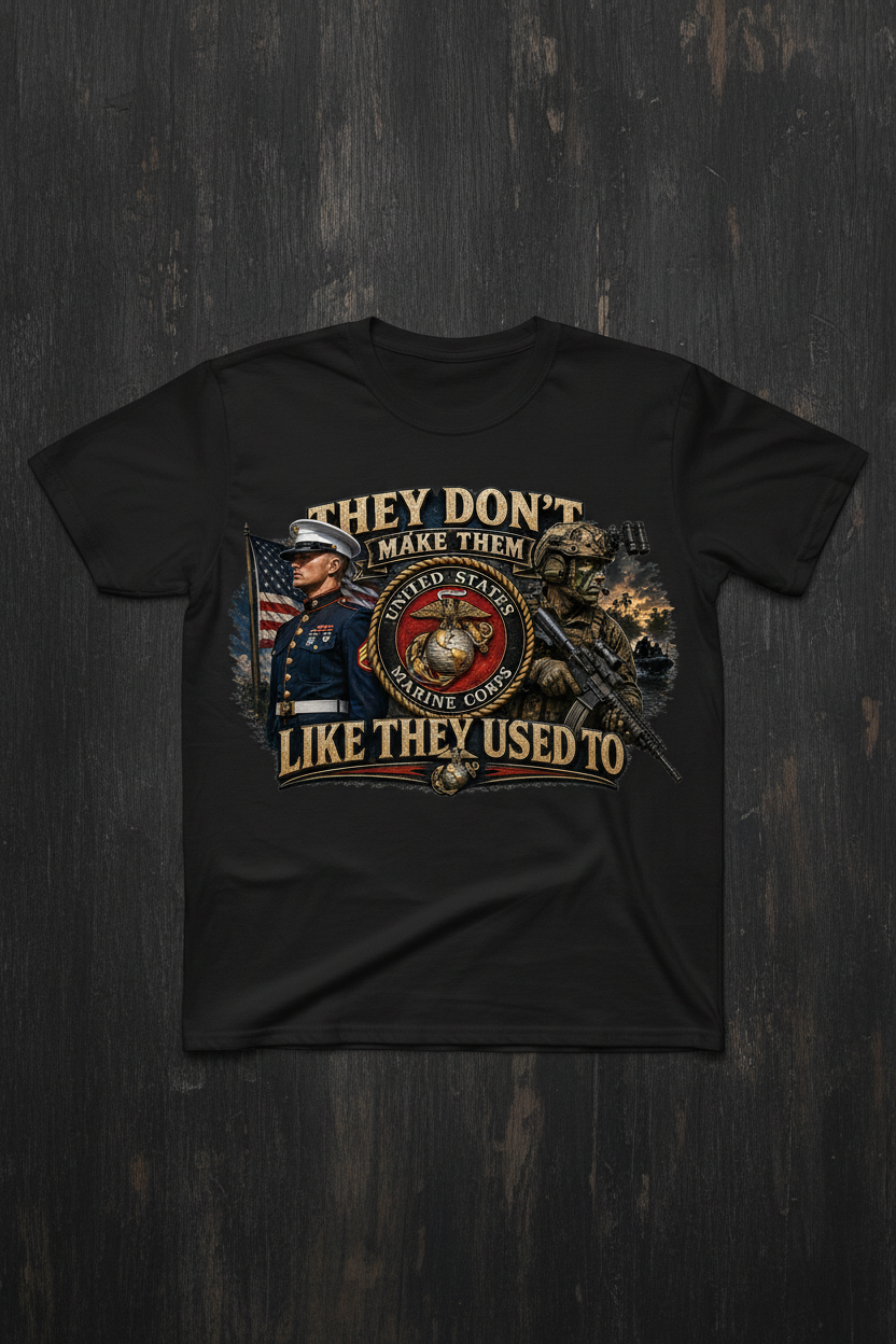 USMC They Don't Make Them Flat Lay